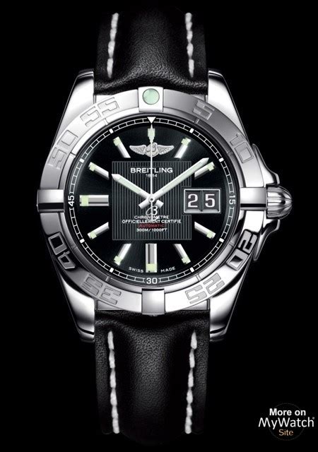 breitling galactic 41 price|Breitling galactic 41 leather strap.